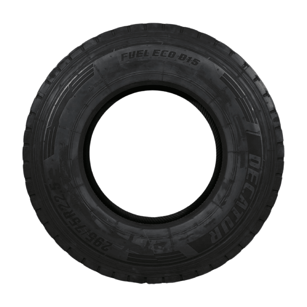 Decatur D15 Drive Tire 295/75R22.5 - 28/32" Tread Depth 16-Ply
