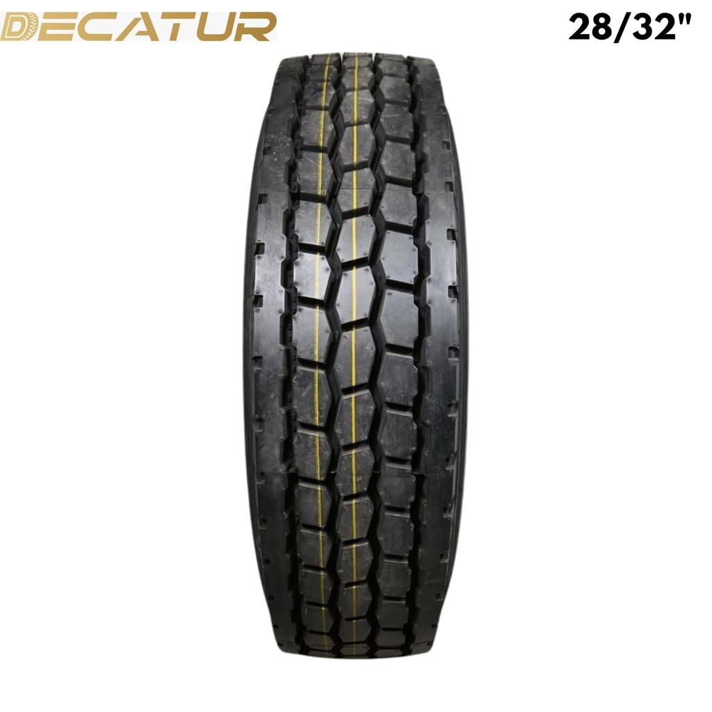 Decatur D15 Drive Tire 295/75R22.5 - 28/32" Tread Depth 16-Ply