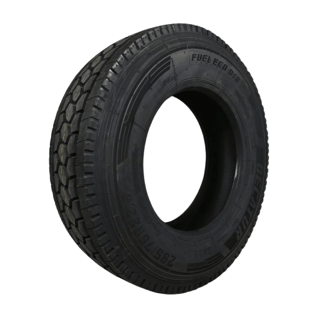 Decatur D18 Drive Tire 295/75R22.5 - 29/32" Tread Depth 16-Ply