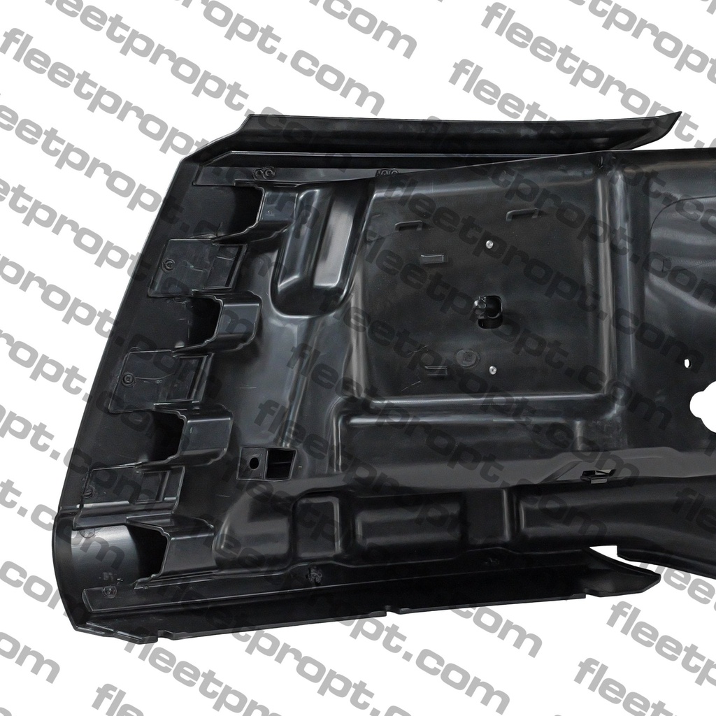 RH Corner Bumper Volvo VNL Black without Fog Light Hole – 2018-2025 (Gen 3) OEM Replacement 82750064