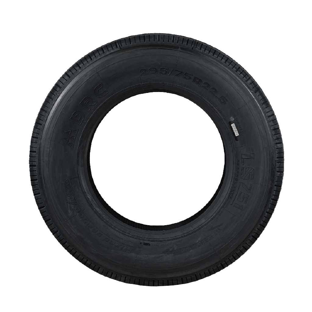 DRC LS751 Drive Tire 295/75R22.5 - 26/32" Tread Depth 16-Ply