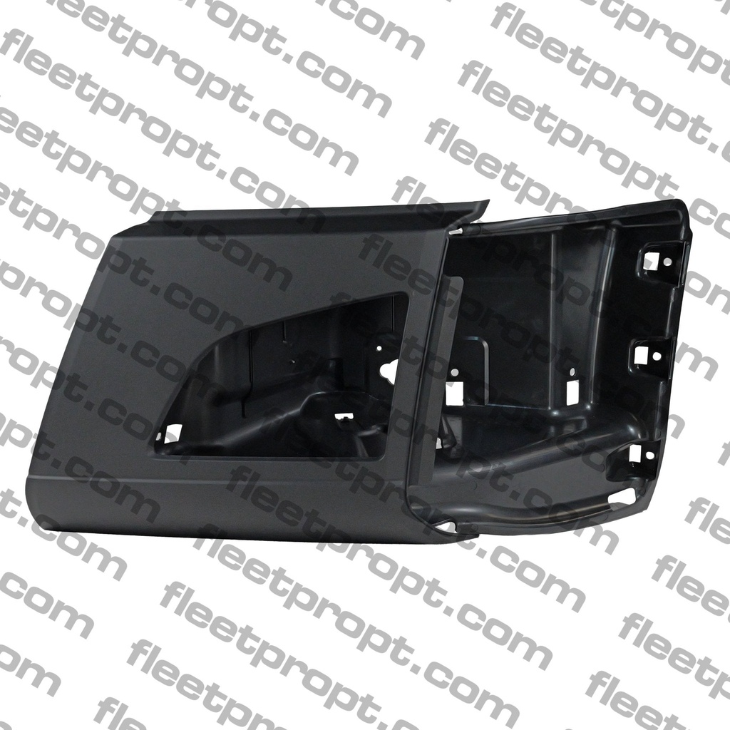 LH Corner Bumper Volvo VNL Black with Fog Light Hole – 2018-2025 (Gen 3) OEM Replacement 82750068