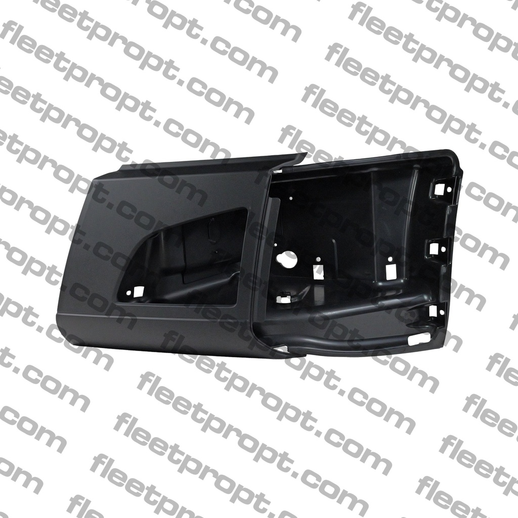 LH Corner Bumper Volvo VNL Black with Fog Light Hole – 2018-2025 (Gen 3) OEM Replacement 82750068