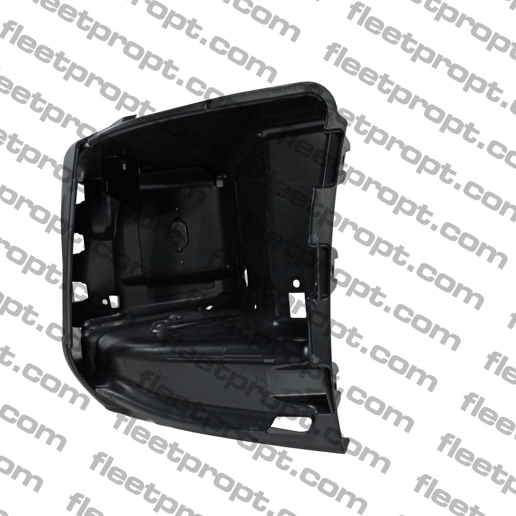 LH Corner Bumper Volvo VNL Black with Fog Light Hole – 2018-2025 (Gen 3) OEM Replacement 82750068