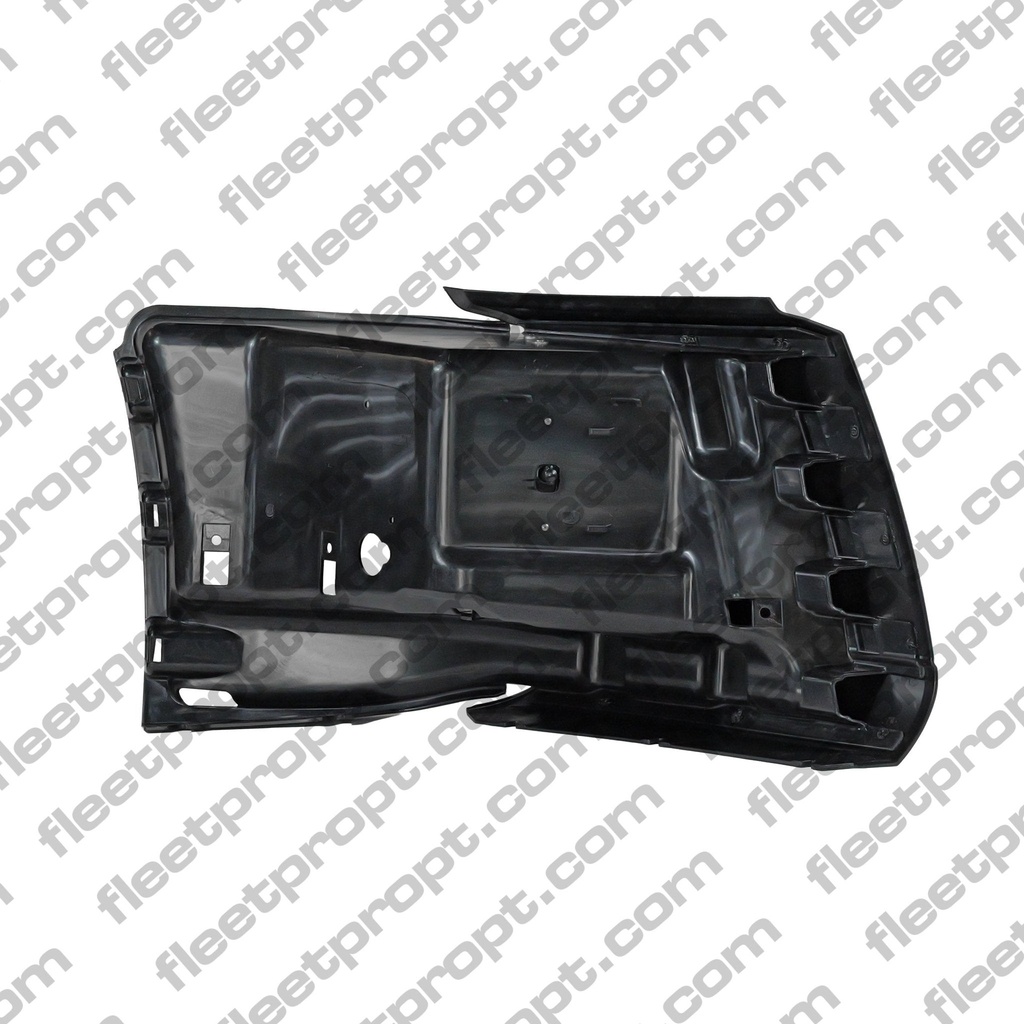 LH Corner Bumper Volvo VNL Black without Fog Light Hole – 2018-2025 (Gen 3) OEM Replacement 82750062