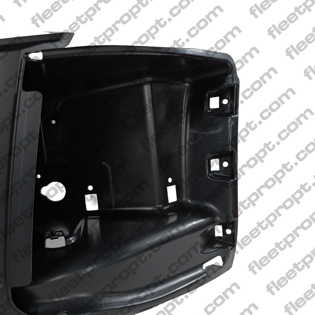 LH Corner Bumper Volvo VNL Black without Fog Light Hole – 2018-2025 (Gen 3) OEM Replacement 82750062
