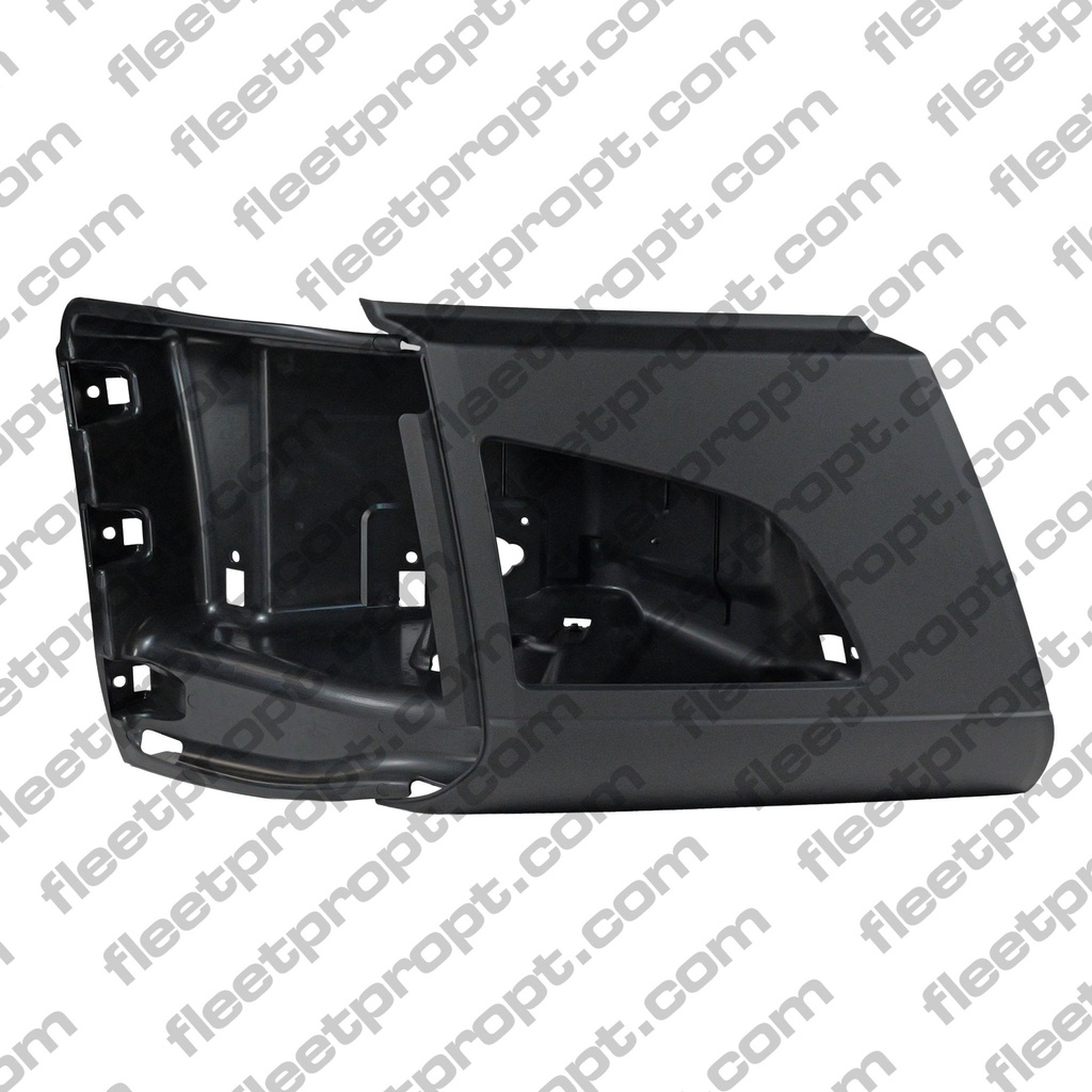 RH Corner Bumper Volvo VNL Black with Fog Light Hole – 2018-2025 (Gen 3) OEM Replacement 82750070