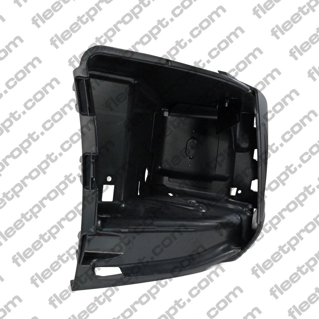 RH Corner Bumper Volvo VNL Black with Fog Light Hole – 2018-2025 (Gen 3) OEM Replacement 82750070