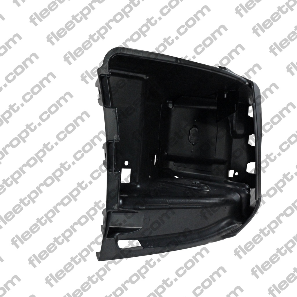 RH Corner Bumper Volvo VNL Black with Fog Light Hole – 2018-2025 (Gen 3) OEM Replacement 82750070