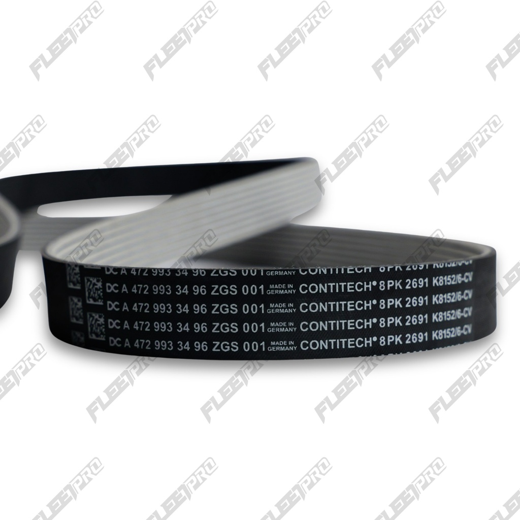 OEM Detroit A/C Belt 8-Rib, Cascadia 2018-2025 - photo 1