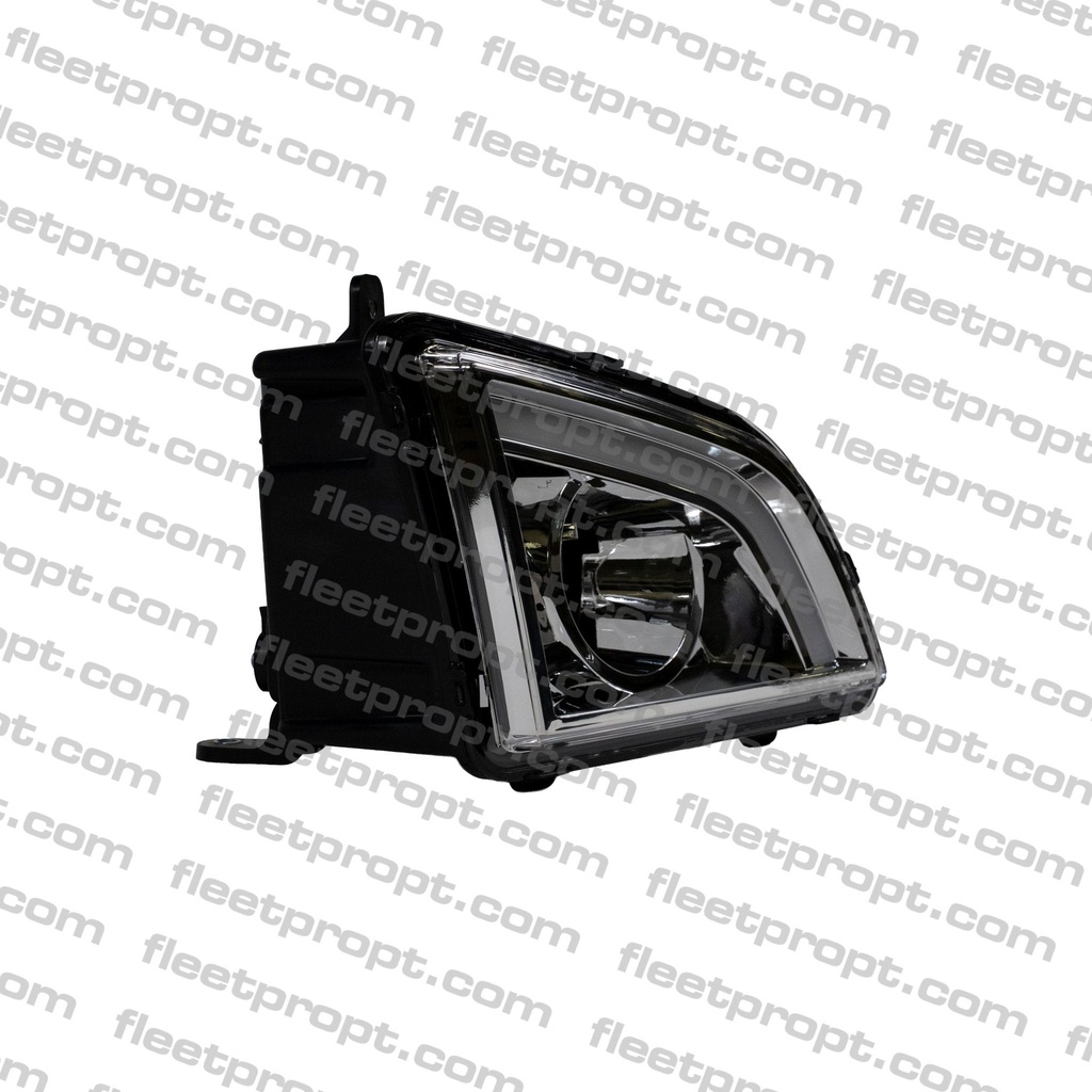 RH Fog Light Volvo VNL - LED with DRL 2018-2025 White Housing 82775822 564.96072R