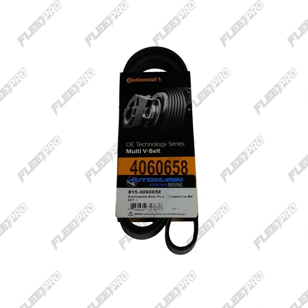 Continental Serpentine Belt OE Tech 6-Rib 65.8in (4060658) - photo 1