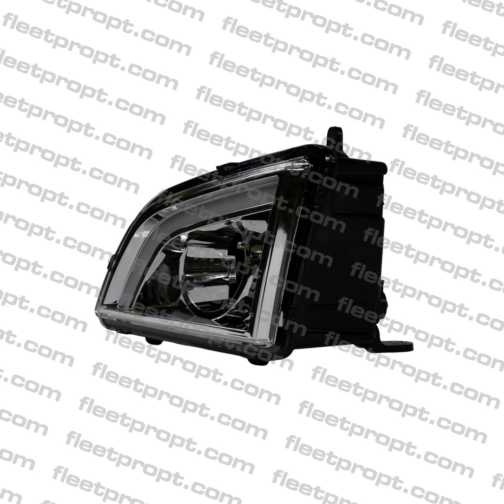 LH Fog Light Volvo VNL LED with DRL – 2018-2025 (Gen 3) White Housing – Driver Side OEM Replacement 82775820