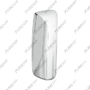 Volvo VNL Door Mirror Cover Replacement - 2004-2025 Passenger Chrome - 23836104