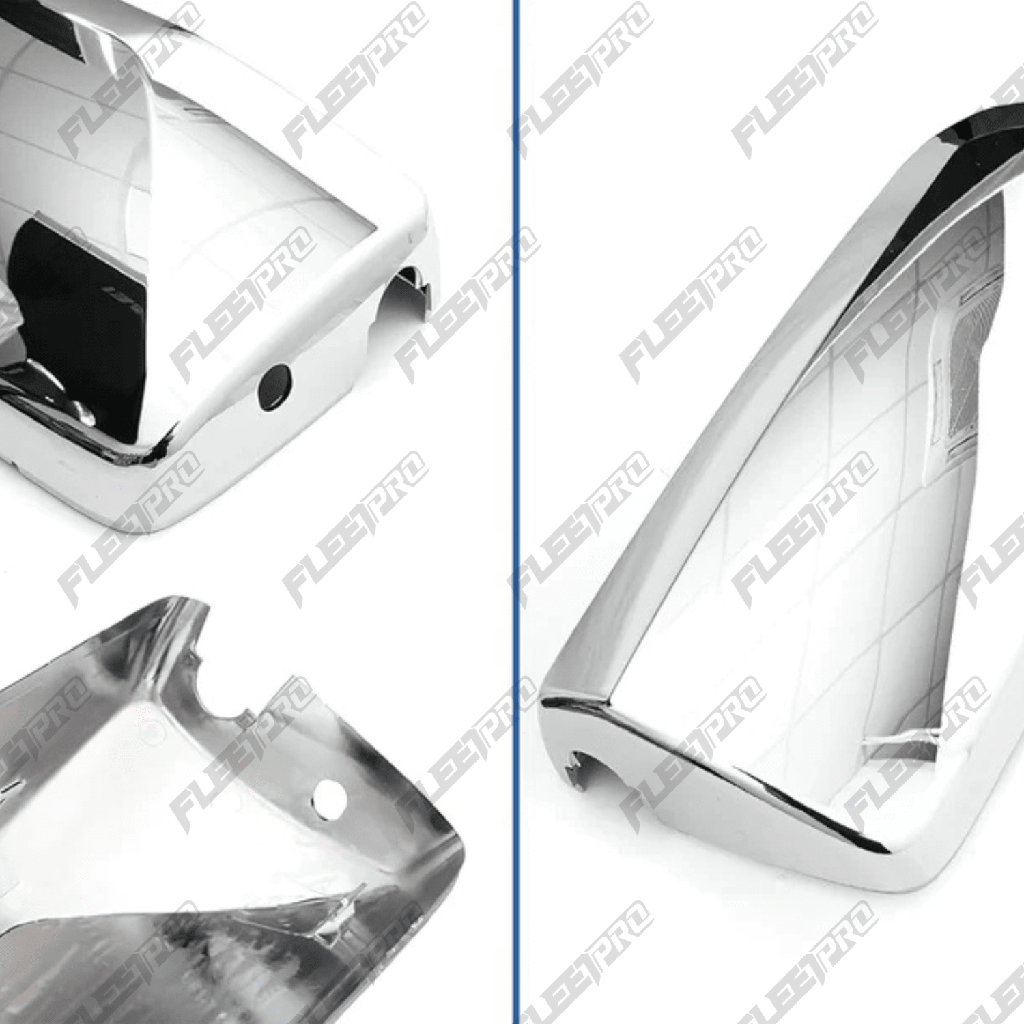 Volvo VNL Door Mirror Cover Replacement - 2004-2025 Driver Chrome - 23836105