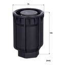 U 58/11 KIT dimensions (mm)