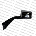 Volvo VNL Hood Mirror (2018–2025 Gen 3) – Passenger Side Chrome & Black Heated Assembly – Replaces 84723683