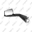 LH Hood Mirror Volvo VNL Chrome & Black with Heat – 2018-2025 (Gen 3) Driver Side OEM Replacement 84723681