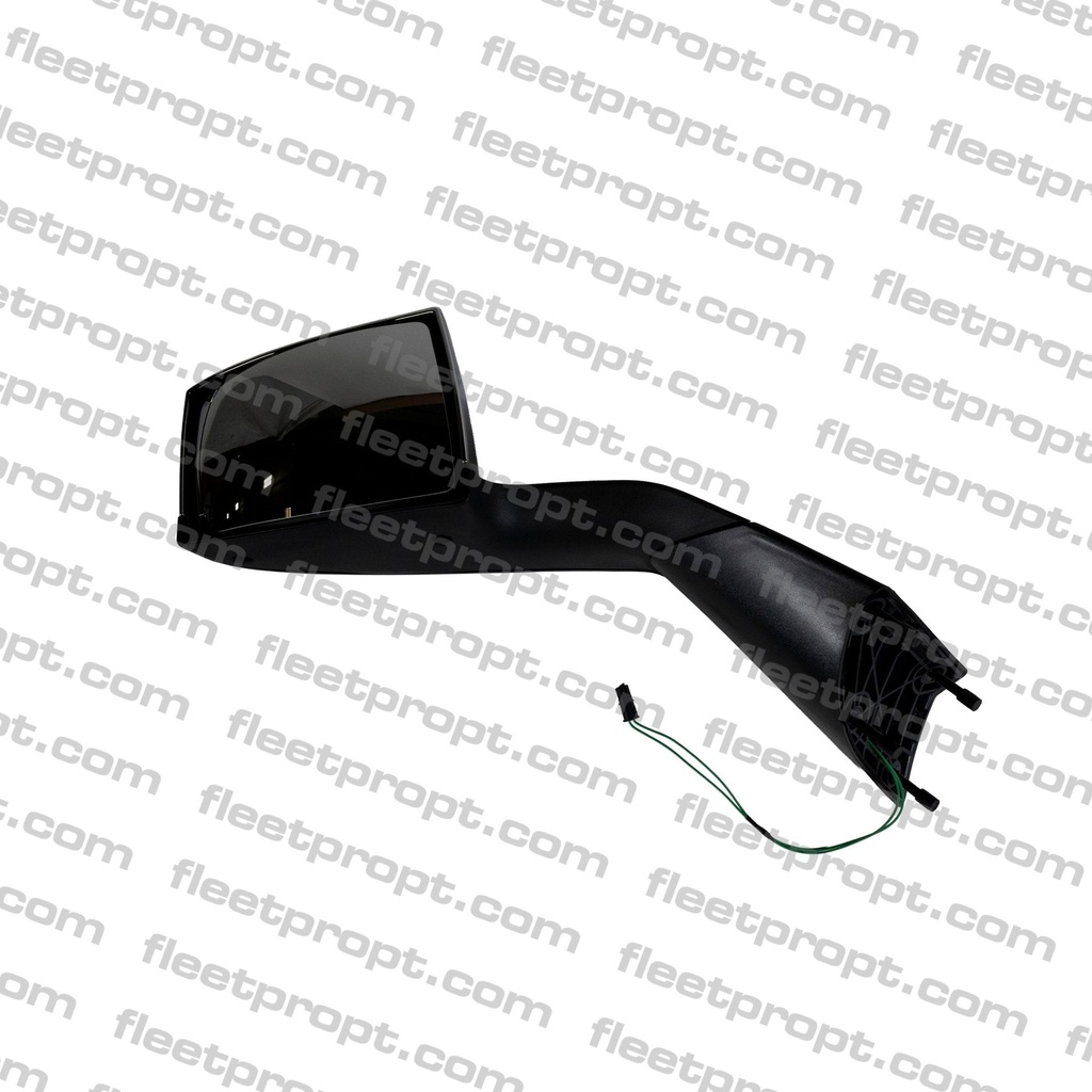 LH Hood Mirror Volvo VNL Chrome & Black with Heat – 2018-2025 (Gen 3) Driver Side OEM Replacement 84723681