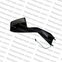 LH Hood Mirror Volvo VNL Chrome & Black with Heat – 2018-2025 (Gen 3) Driver Side OEM Replacement 84723681