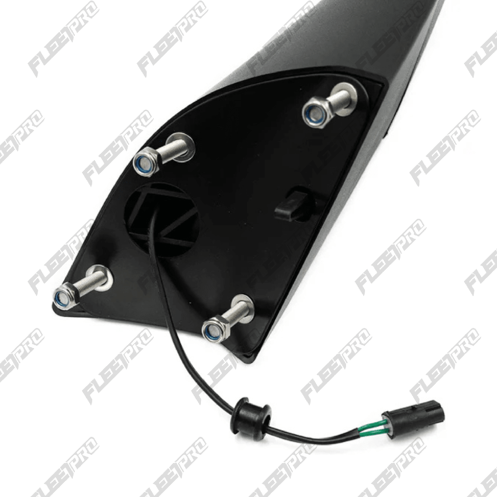 LH Hood Mirror Volvo VNL Chrome & Black with Heat – 2018-2025 (Gen 3) Driver Side OEM Replacement 84723681