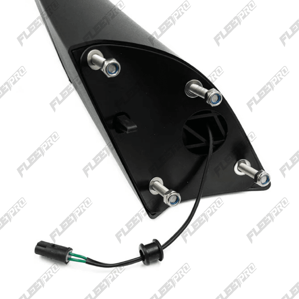 RH Hood Mirror Volvo VNL Black with Heat – 2018-2025 (Gen 3) Passenger Side OEM Replacement 84723679