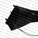 RH Hood Mirror Volvo VNL Black with Heat – 2018-2025 (Gen 3) Passenger Side OEM Replacement 84723679