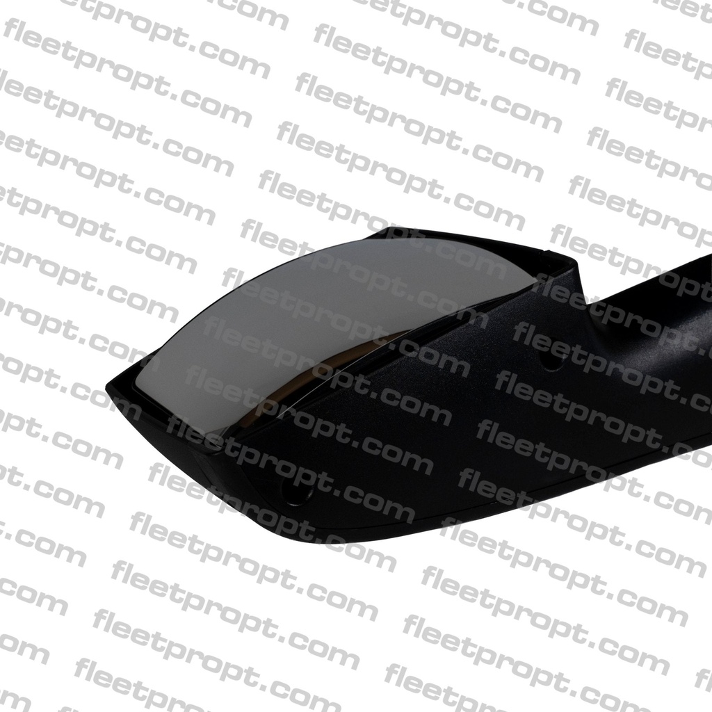 LH Hood Mirror Volvo VNL Black with Heat – 2018-2025 (Gen 3) Driver Side OEM Replacement 84723677