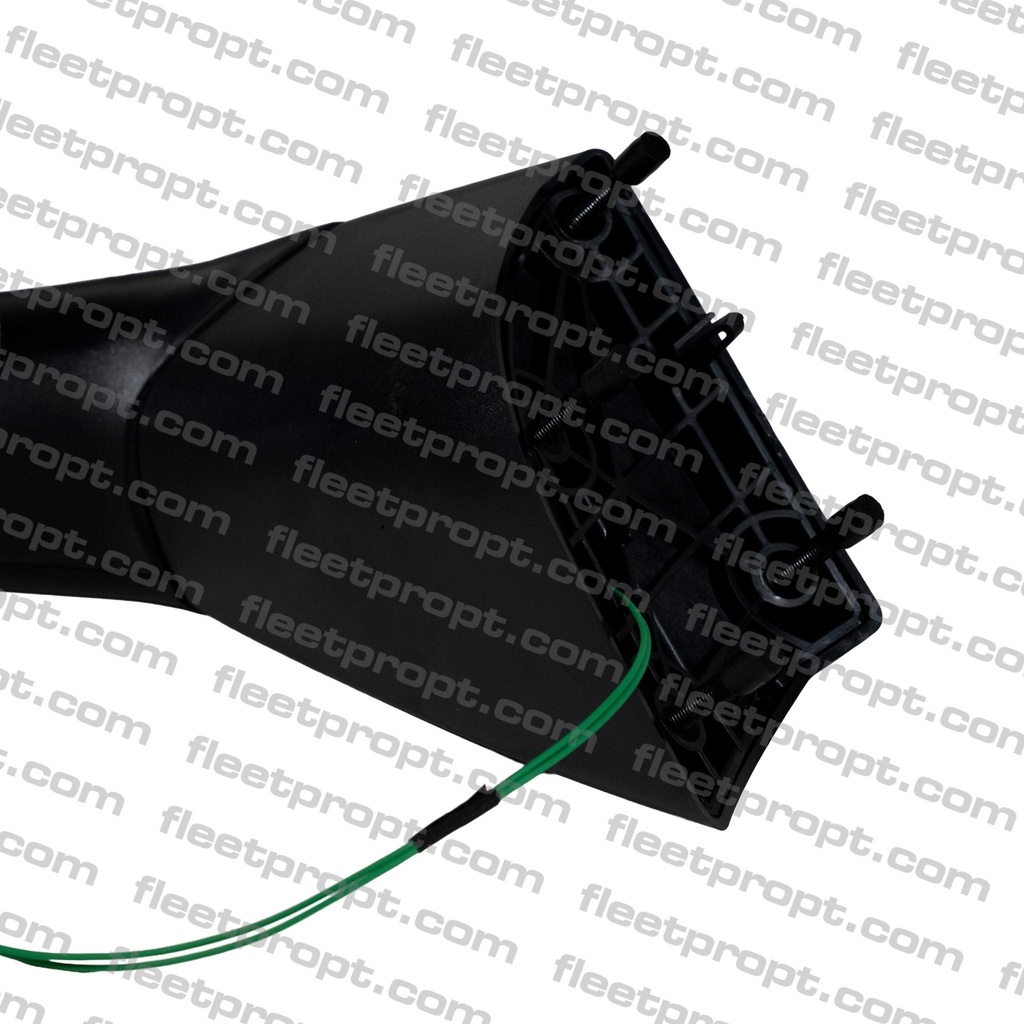 LH Hood Mirror Volvo VNL Black with Heat – 2018-2025 (Gen 3) Driver Side OEM Replacement 84723677