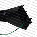 LH Hood Mirror Volvo VNL Black with Heat – 2018-2025 (Gen 3) Driver Side OEM Replacement 84723677