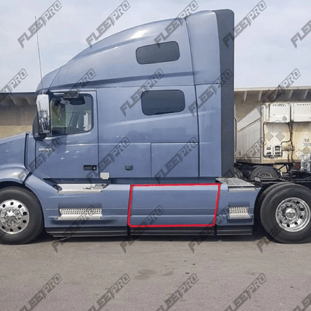 LH Middle Chassis Fairing Volvo VNL 71" – 2018-2025 (Gen 3) Driver Side OEM Replacement 82770593