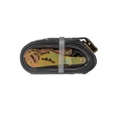 E-Track Ratchet Strap (2" x 16') with Spring Fittings – Gray Heavy-Duty Cargo Tie-Down – 1,467 lb WLL