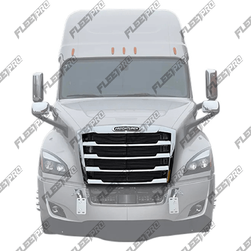 Freightliner Cascadia Chrome Grille with Bug Screen – 2018-2025 New Body Style OEM A17-20832-017