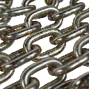 G70 3/8" x 20' Chains with Grab Hooks - 6,600 lb WLL Transport Chain