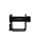 Double LL Sliding Winch - 5,500 lb WLL Steel Trailer Tie-Down