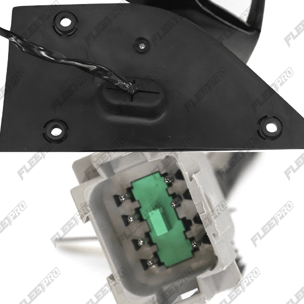 Cascadia Door Mirror (2018–2026) – Passenger Side Chrome Cover – Heated & Power Adjustable – Replaces A22-78606-007