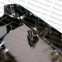 Cascadia Mirror Cover (2018–2026) – Passenger Side Chrome – Replaces 22-78606-503