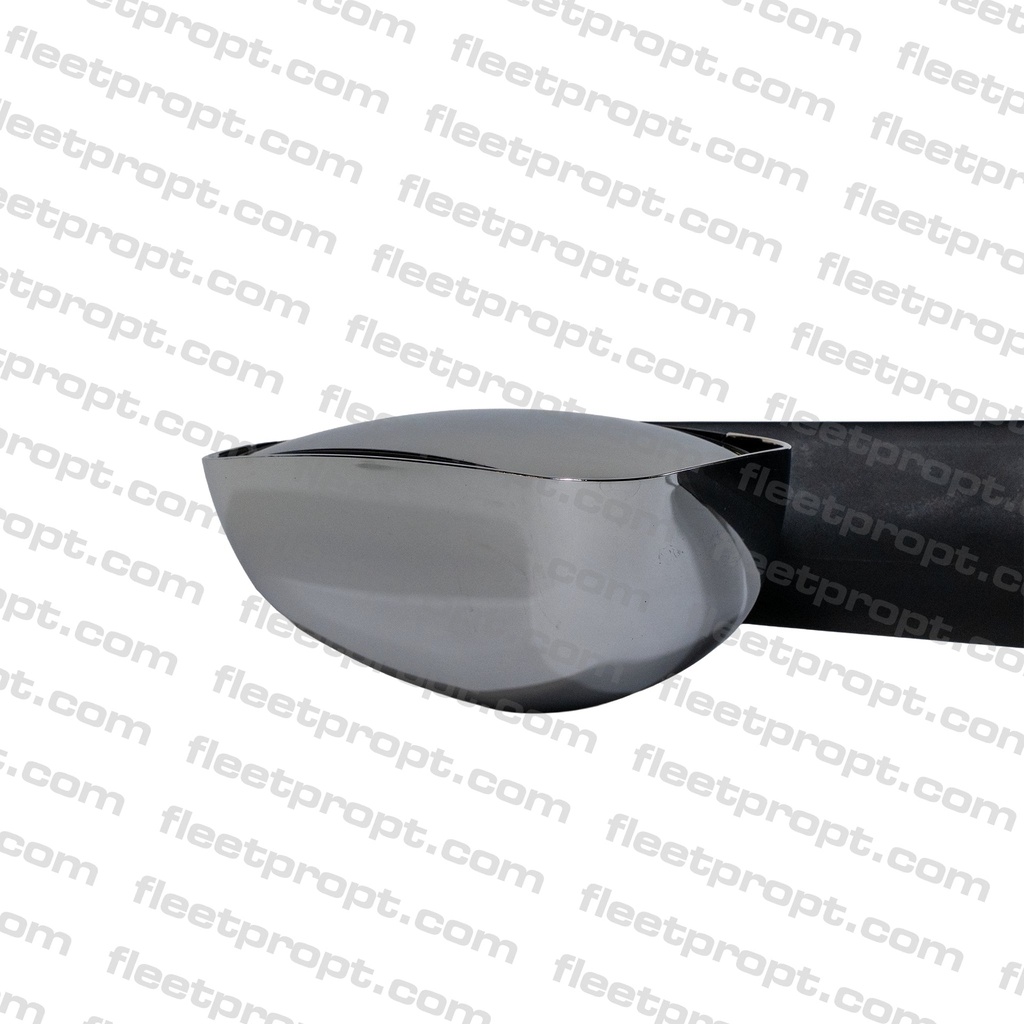 Cascadia Hood Mirror (2018–2026) – Passenger Side Chrome Cover – Heated – Replaces A22-77791-011