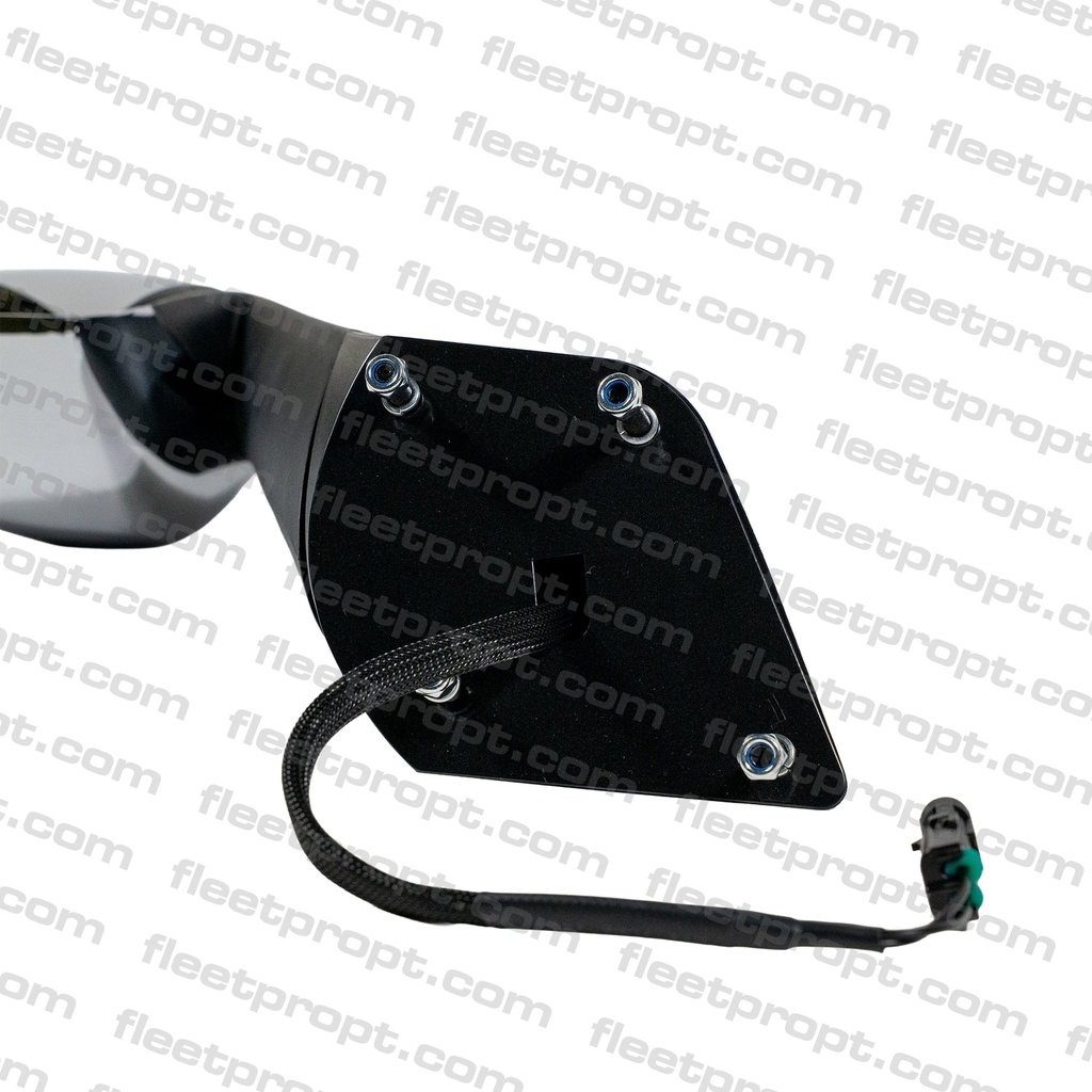 Cascadia Hood Mirror (2018–2026) – Passenger Side Chrome Cover – Heated – Replaces A22-77791-011