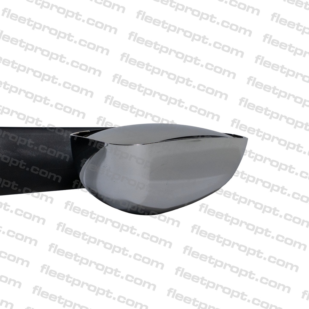 Cascadia Hood Mirror (2018–2026) – Driver Side Chrome Cover – Heated – Replaces A22-77791-010