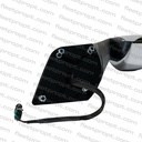 Cascadia Hood Mirror (2018–2026) – Driver Side Chrome Cover – Heated – Replaces A22-77791-010