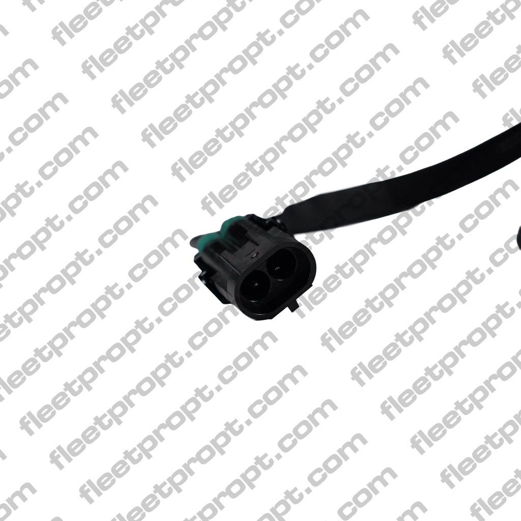 Freightliner New Cascadia Hood Mirror (2018-2026) - Black Cover - Heated RH - Replaces A22-77791-009