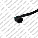 Freightliner New Cascadia Hood Mirror (2018-2026) - Black Cover - Heated RH - Replaces A22-77791-009