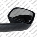 Freightliner New Cascadia Hood Mirror (2018-2026) - Black Cover - Heated RH - Replaces A22-77791-009