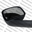Freightliner New Cascadia Hood Mirror (2018-2026) - Black Cover - Heated LH - Replaces A22-77791-008