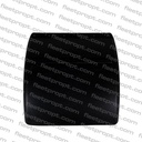 Semi Truck Black Poly Quarter Fender Kit (Set of 2) – 24" x 24" – Universal OEM Replacement