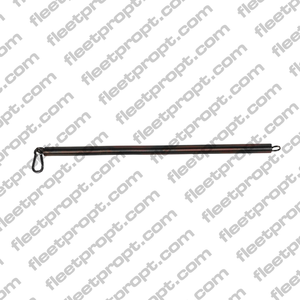 Air Line Tender Spring Kit 25" Heavy-Duty – Fleet Pro Carbon Steel with 3-Hole Clamp