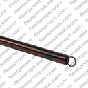 Air Line Tender Spring Kit 25" Heavy-Duty – Fleet Pro Carbon Steel with 3-Hole Clamp