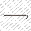 Air Line Tender Spring Kit 16" Heavy-Duty – Fleet Pro Carbon Steel with 3-Hole Clamp