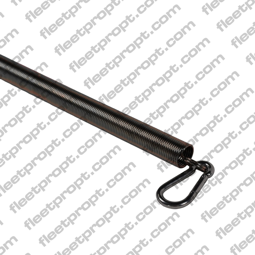 Air Line Tender Spring Kit 16" Heavy-Duty – Fleet Pro Carbon Steel with 3-Hole Clamp